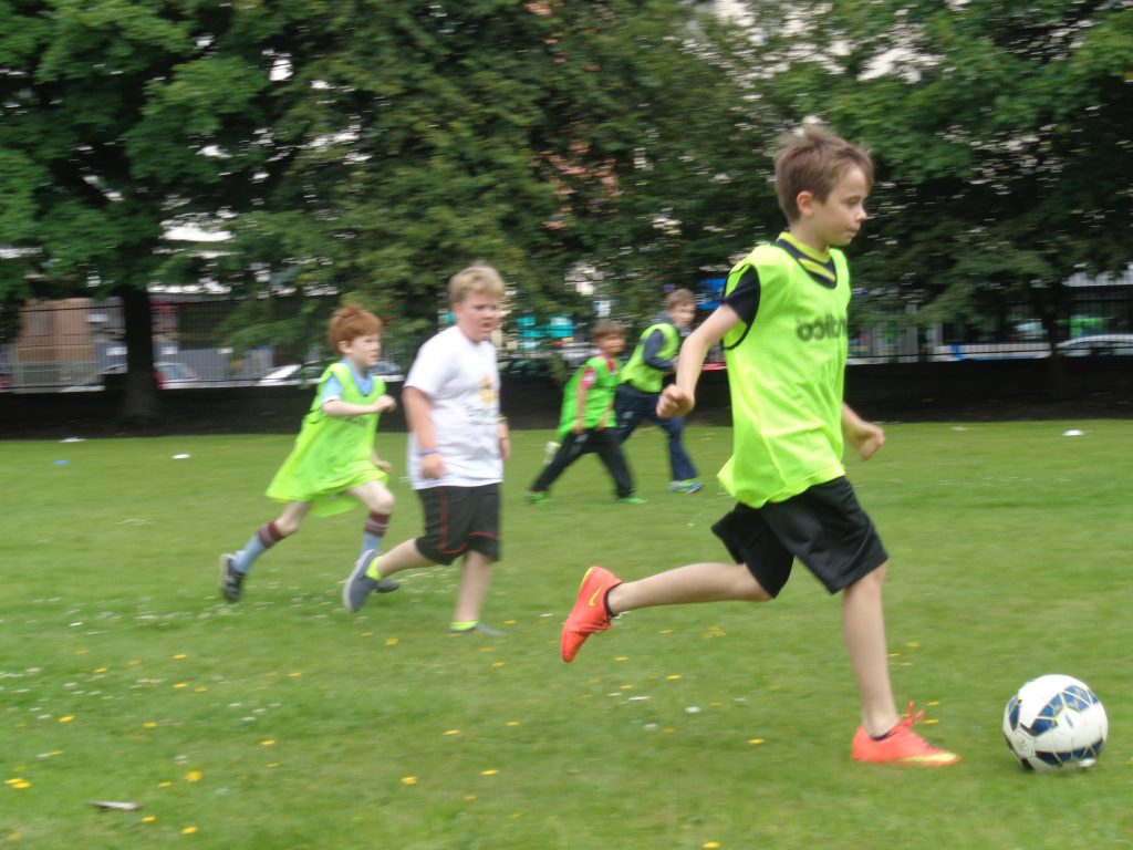 Football at Smile Club NI