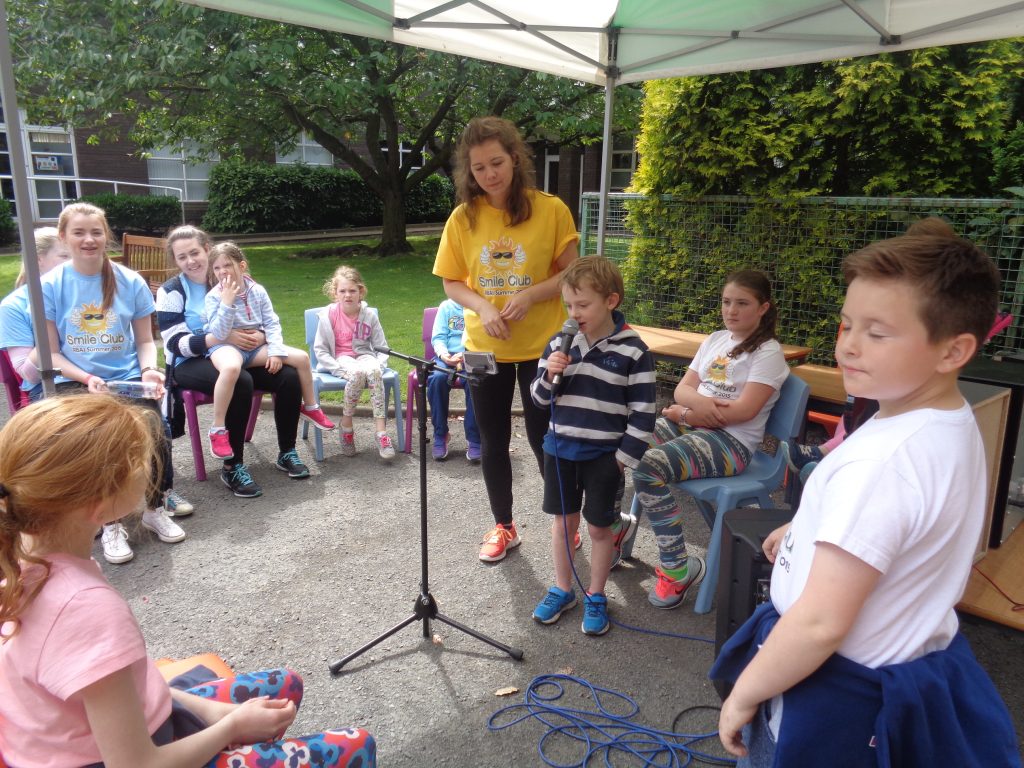 Talent Show at Smile Club NI Summer Scheme