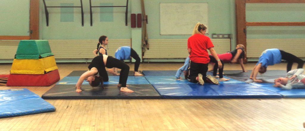 Gymnastics at Smile Club NI