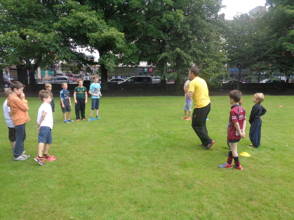 Rugby at Smile Club Summer Camp