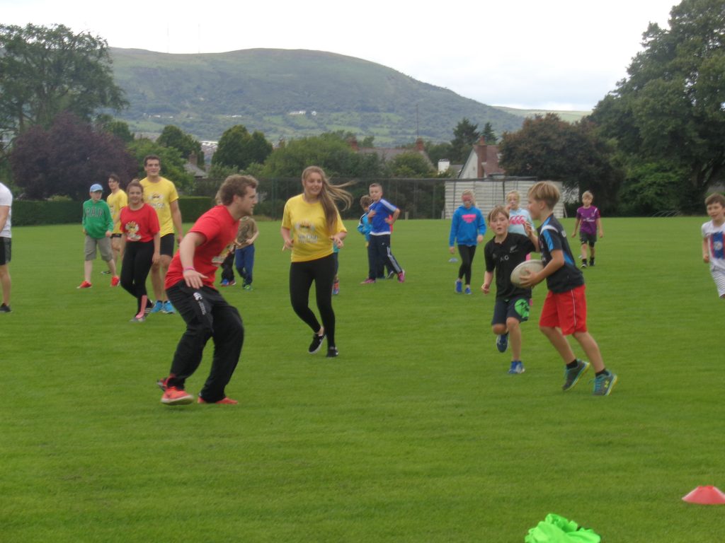 Rugby at Smile Club NI Summer Scheme